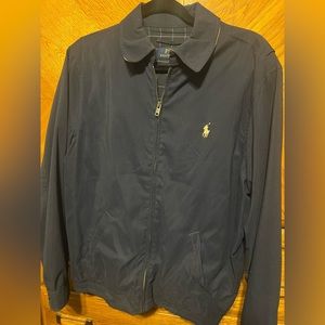 Men's polo navy blue Ralph Lauren Lightweight Windbreaker size S